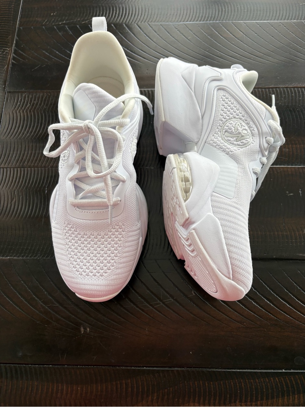Women’s All-White Zumba Sneakers